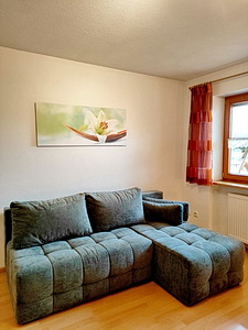 Ferienwohnung Säuling - Schlafsofa